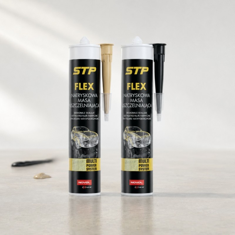 STP Распыляемый кузовной клей-герметик, туба FLEX 290 мл., в ассортименте