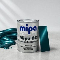 MIPA Эмаль (краска) базовая AUDI - VW LC6V Perlcolor Gruen 1л