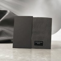 Искусственная кожа Nappa Black для перетяжки руля /цена за 1 м.п.