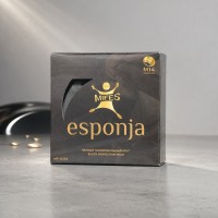 MIFES Круг полировальный Esponja ЧЁРНЫЙ на резьбе М14 из специального поролона, размер 150*50 мм