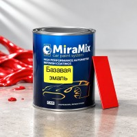 MiraMix Эмаль (краска) базовая Ferrari B053 Bright Red, Base 1.0л