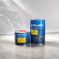 MiraMix Бесцветный акриловый лак W-800 Clear Coat HS, 1л + 0,5л отв.