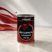 FARBEL Эмаль алкидная белая LA 202 0,8кг