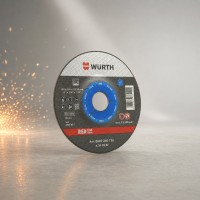 WURTH Зачистной круг RED LINE, 125x6,0x22,23 мм., изогн., сталь