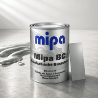 MIPA Эмаль (краска) базовая MERCEDES 744 Brilliantsilber 1л