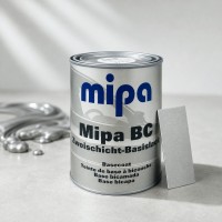 MIPA Эмаль (краска) базовая BC 893 (цвет: крупное серебро) 1л