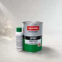NOVOL Шпатлевка отделочная распыляемая (жидкая) SPRAY, 1,2кг