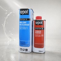 U-POL Бесцветный акриловый лак S2081 HS 1л + 0.5 отв