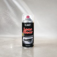 HB BODY Бесцветный акриловый лак LENS CLEAR для фар, в аэрозоле 400мл