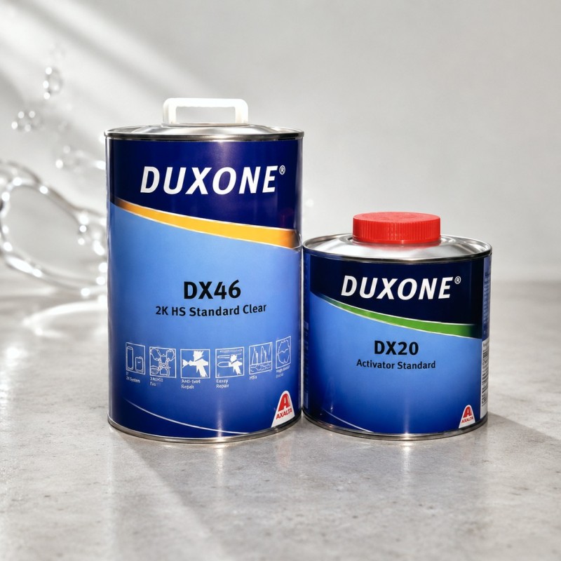 DUXONE Бесцветный акриловый лак DX-46 HS 1л + 0,5 отв. DX20