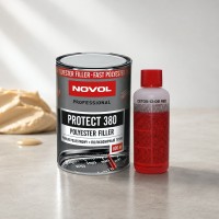 NOVOL Полиэфирный грунт PROTECT 380 0,8л + 0.08л отв.