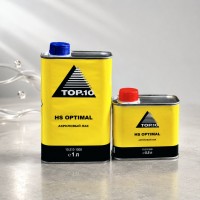 TOP.10 Refinish Двухкомпонентный прозрачный акриловый лак OPTIMAL HS 1л + 0.5л отв.