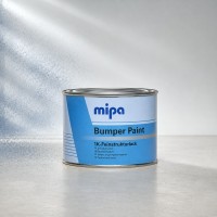 MIPA Структурная эмаль (краска) Bumper Paint по пластику (для бамперов), черная 0,5л