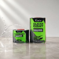Kiwix Двухкомпонентный акрилово-уретановый высокоглянцевый лак K800, 1л + 0.5л. отв.