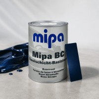 MIPA Эмаль (краска) базовая AUDI - VW LD5Q Shadowblue 1л