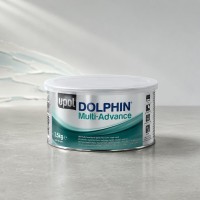 U-POL Шпатлевка быстросохнущая легкошлифуемая, DOLPHIN MULTI ADVANCE, зеленая, банка 1.5кг