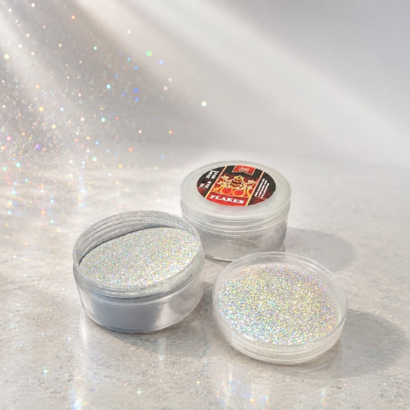 Air Master Флейки (Flakes) голографик 100мк, 100мл густой краски