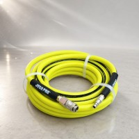 Jeta Pro Гибкий ПВХ шланг с быстросъемными соединениями, d 9x14,5мм, длина 15м, цвет: желтый