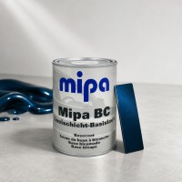 MIPA Эмаль (краска) базовая PEUGEOT KMP Bleu De Rhodes 1л