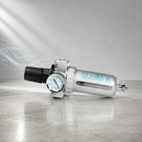 FORSAGE Фильтр воздушный с регулятором давления и манометром 1/4" F-AFR802