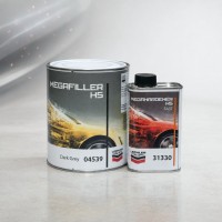 Lechler Акриловый грунт-наполнитель MEGAFILLER HS в ассортименте 1л,+0,5л