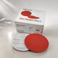 SUNMIGHT Круг абразивный 150мм на поролоновой основе Velvet, SUNFOAM S33SF, градацией P2000*