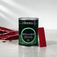 FARBEL Эмаль (краска) акриловая 2K LADA 118 Кармен 0.8л, БЕЗ ОТВЕРДИТЕЛЯ