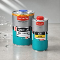 Novol Бесцветный акриловый лак NOVAKRYL XMS 1л + 0,5отв