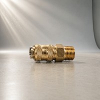 ECO Быстросъемное соединение (муфта) "мама" х наружная резьба 1/2" (Латунь)