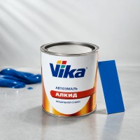 VIKA Эмаль (краска) алкидная воздушной сушки LADA 400 Босфор 0,9л