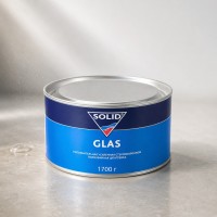 SOLID Наполнительная полиэфирная шпатлевка, усиленная стекловолокном GLASS 1,7кг
