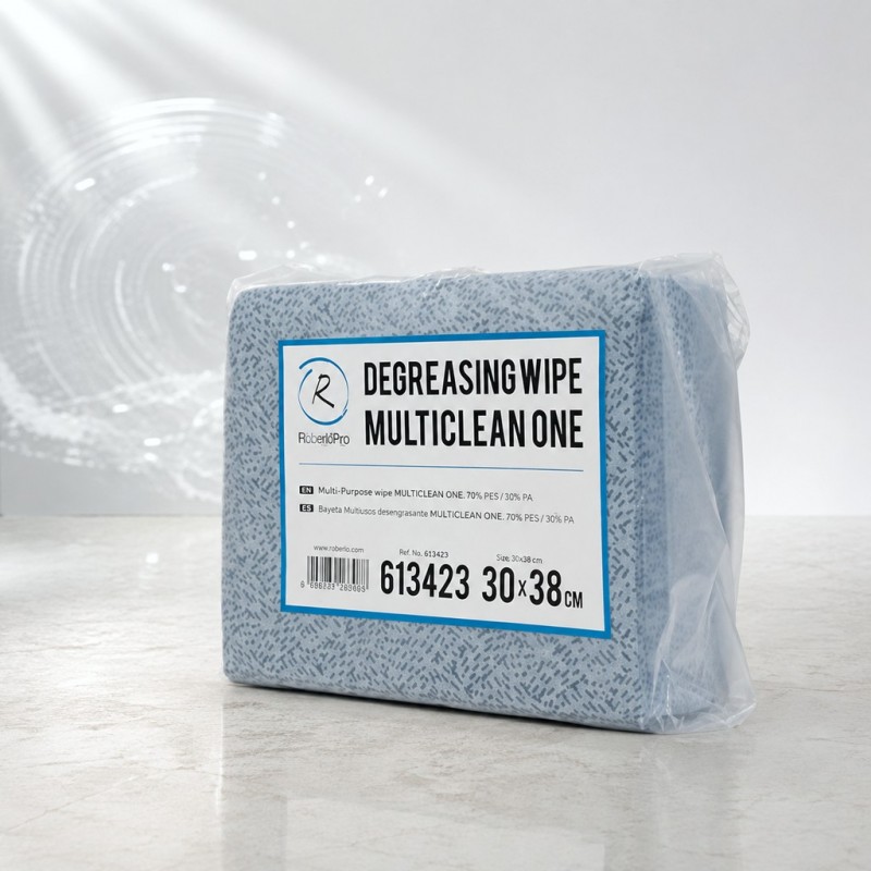 Roxel pro Полипропиленовая салфетка для обезжиривания синяя MULTICLEAN ONE 30х38см, уп.35 шт.