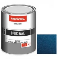 NOVOL Эмаль (краска) базовая Chery HU (50343) Aegean Blue, Optic Base 1.0л
