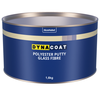 DYNACOAT Шпатлевка полиэфирная со стекловолокном GLASS FIBRE PUTTY, 1.65 кг