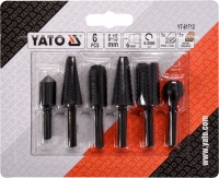 YATO Шарошки металлические для обработки металла (набор 6шт)
