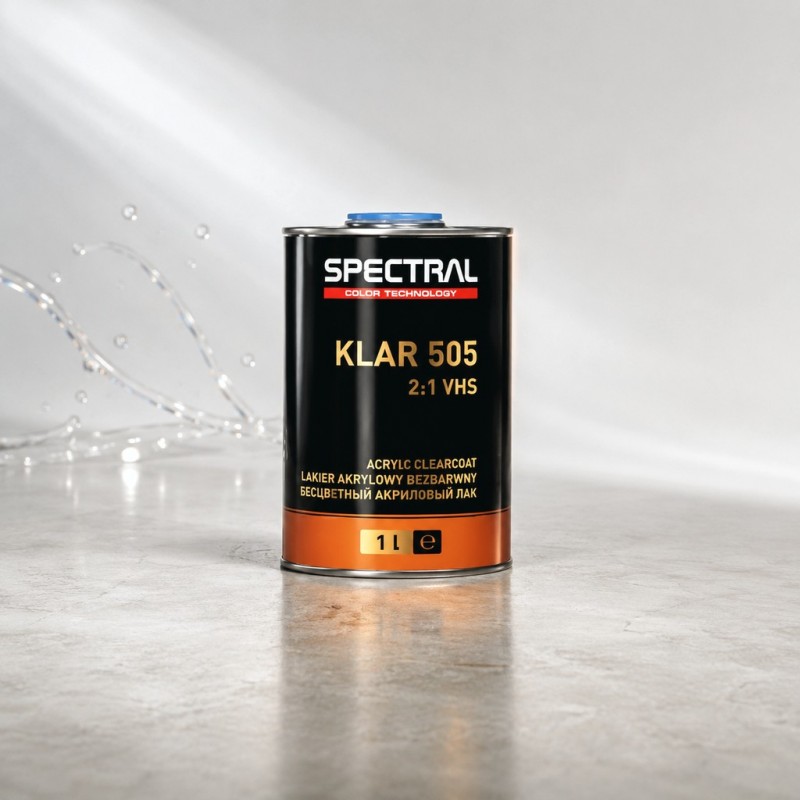 SPECTRAL Бесцветный акриловый лак KLAR 505 VHS 1л+0.33отв