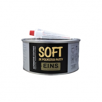 EINS Полиэфирная шпатлевка наполнительная универсальная Soft Polyester Putty 1.6кг