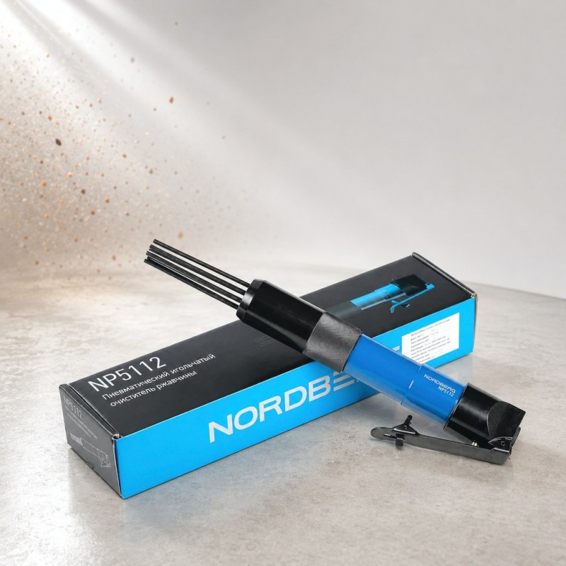 NORDBERG NP5112 Пневматический игольчатый очиститель ржавчины