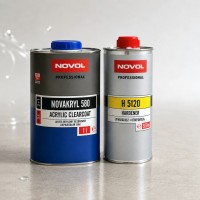 NOVOL Бесцветный акриловый лак Novakryl 580 1,0л + 0,5л отв