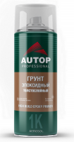AUTOP Эпоксидный антикоррозионный грунт толстослойный №16, серый, 520мл в аэрозоле