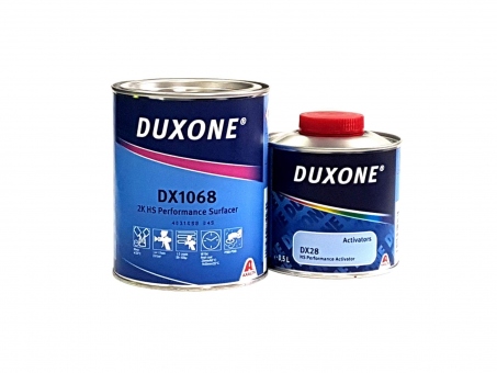 DUXONE Акриловый грунт-наполнитель быстрый DX1068 HS Performance Surfacer темно-серый 1 л. + отв. 0,5 л.