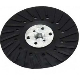 H-D Диск опорный нейлоновый с отверстиями для УШМ под фибровые круги 125мм М14