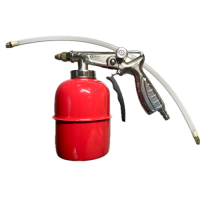 H-D Пневмопистолет для промывки регулируемый с бачком и шлангом (мовильный) 1000сс