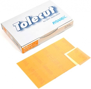 KOVAX Клейкий шлифовальный лист Tolecut stick-on -1/8 (1911526) 29 х 35 мм. Цвет: Оранжевый. Р-1200. Стоимость за 1 лист.