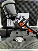 JETA PRO Пистолет окрасочный (краскопульт) JP-5500 LVMP с регулятором в кейсе