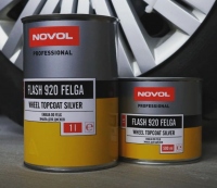 NOVOL Эмаль (краска) для дисков FLASH 920 FELGA (цвет: серебро) 1л
