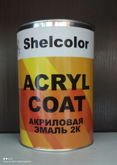 SHELCOLOR Эмаль (краска) акриловая MERCEDES 147 (DB 174 (цвет: белый)), 1L, БЕЗ ОТВЕРДИТЕЛЯ