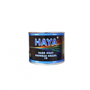 HAYA Эмаль (краска) базовая, 1К Silver Gross (крупное серебро) 0.5л