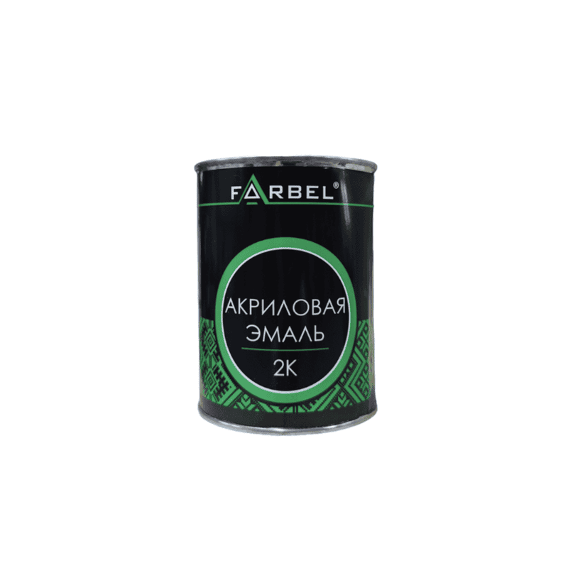 FARBEL Эмаль (краска) акриловая 2K VW/AUDI LA3G Klassikrot 0.8л, БЕЗ ОТВЕРДИТЕЛЯ