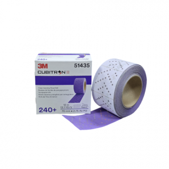 3M™ Абразивная шлифовальная полоска 737U Cubitron™ II Hookit™ Purple+, 70мм, градация P240+